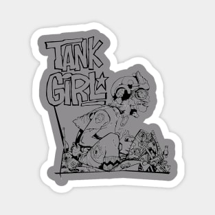 More Tank Girl VI (High Resolution, Monochrome). Magnet