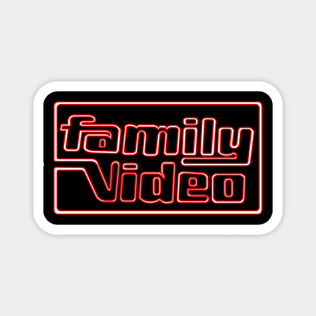 Family Video Magnet by scoffin