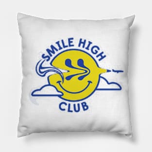 Smile High Club Pillow