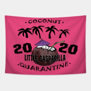 Coconut Quarantine - Little Gasparilla Tapestry