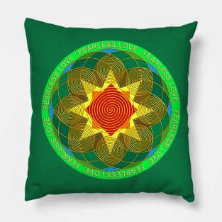 Fearless Love Energiser-Green Pillow