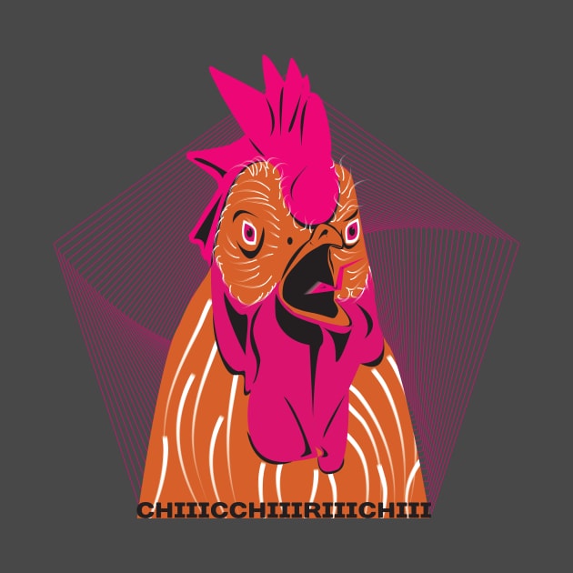 Screaming Rooster by Stecra