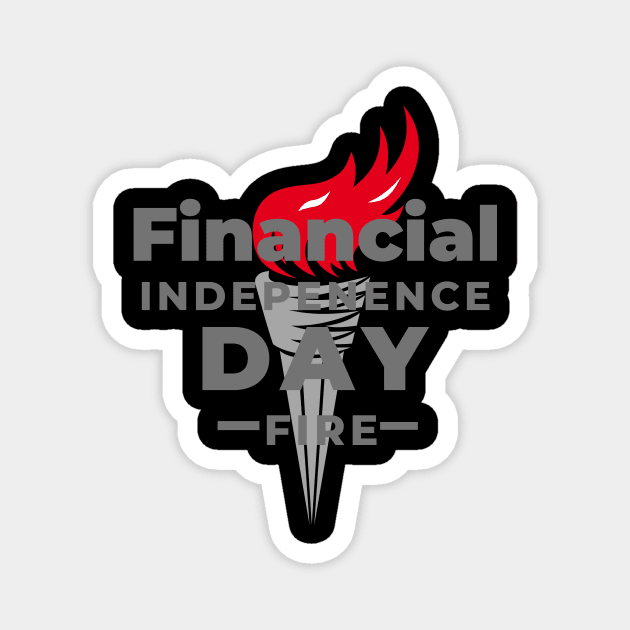 Financial Independence Magnet by By Staks