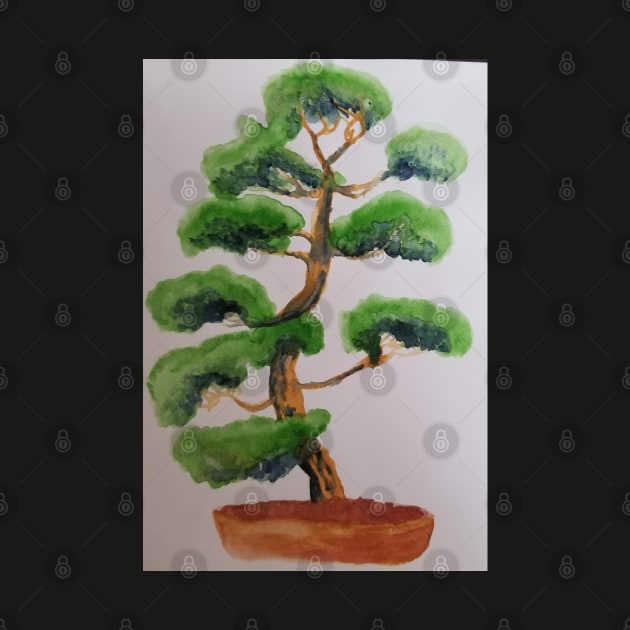 Bonsai by teenamarie23art