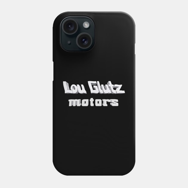 Lou Glutz Motors 3D - Home of the Family Truckster Phone Case by RetroZest