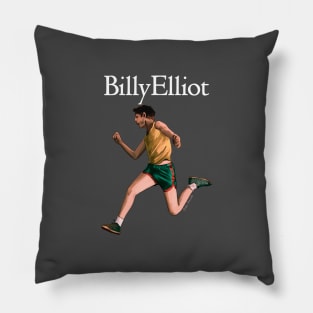 Billy Elliot illustration by Axel Rosito for Burro Tees Pillow