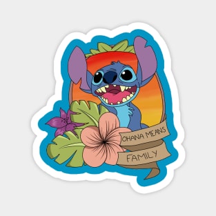 Ohana Means Family Magnet