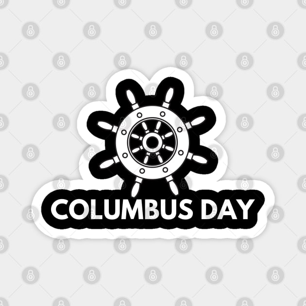 Columbus Day 2023 Magnet by Nomad ART