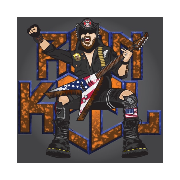 ron keel by Bishop Graphics