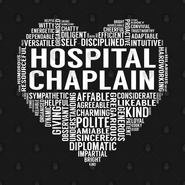 Hospital Chaplain Heart by LotusTee