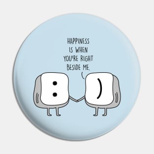 Buttons and friendship Pin