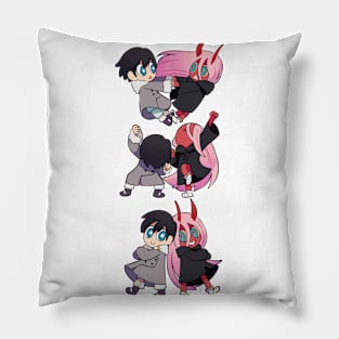 Darling in the FranXX - Hiro & Zero Two Pillow