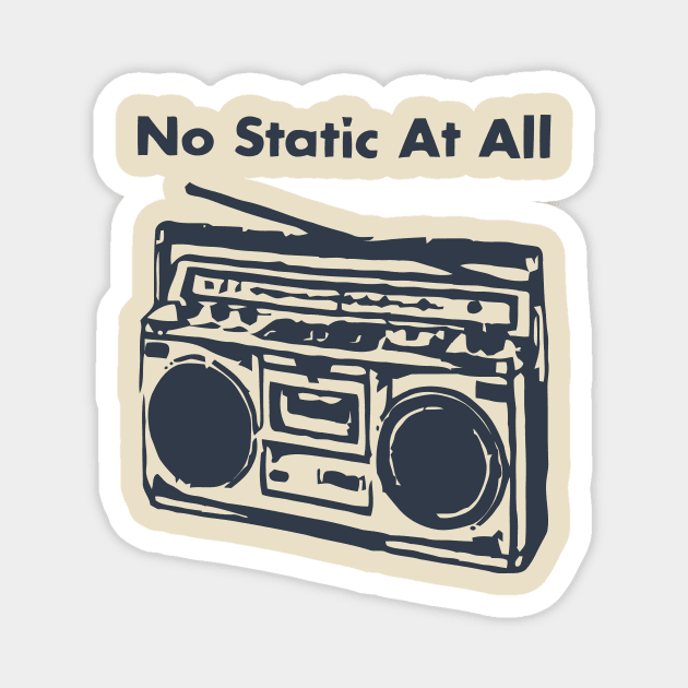 No Static // Steely Dan Magnet by Mavioso Pattern