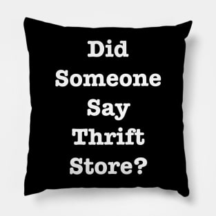 Thrift Store Pillow