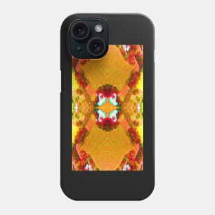 Yellow Design  - by Avril Thomas Phone Case