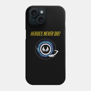 Heroes never die - English Phone Case