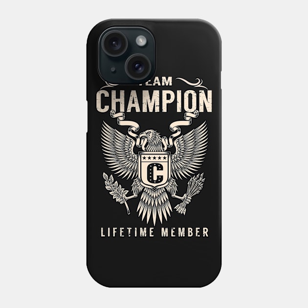 CHAMPION Phone Case by Cherlyn