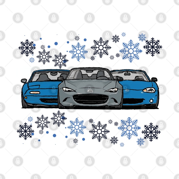 MX5 Miata Christmas by Woreth