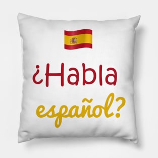 Do you speak Spanish Pillow