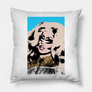 Trixie Mattel style pop art Pillow