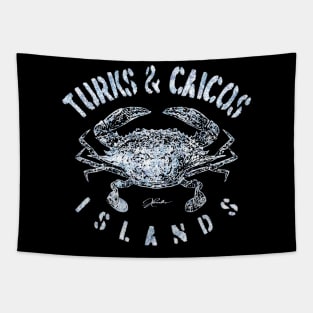 Turks & Caicos Islands Blue Crab Tapestry