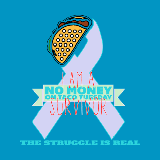 Taco Struggle - pastel lgt T-Shirt