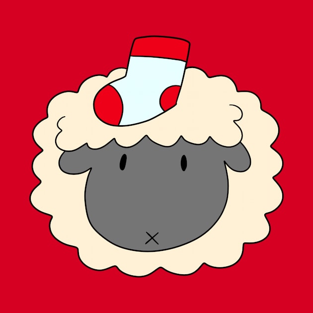 Sock Sheep Face by saradaboru