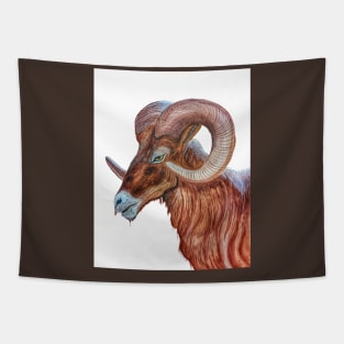 Bighorn Ram Tapestry