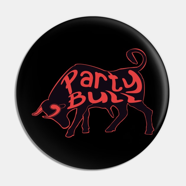 Party Bull Pin by Mareteam