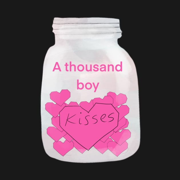 A thousand boy kisses jar by artbymanu