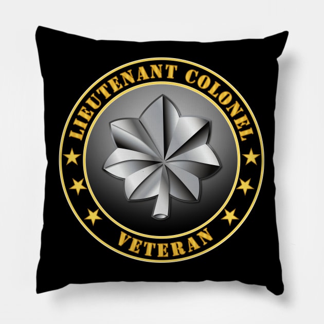 Army - Lieutenant Colonel Veteran Pillow by twix123844