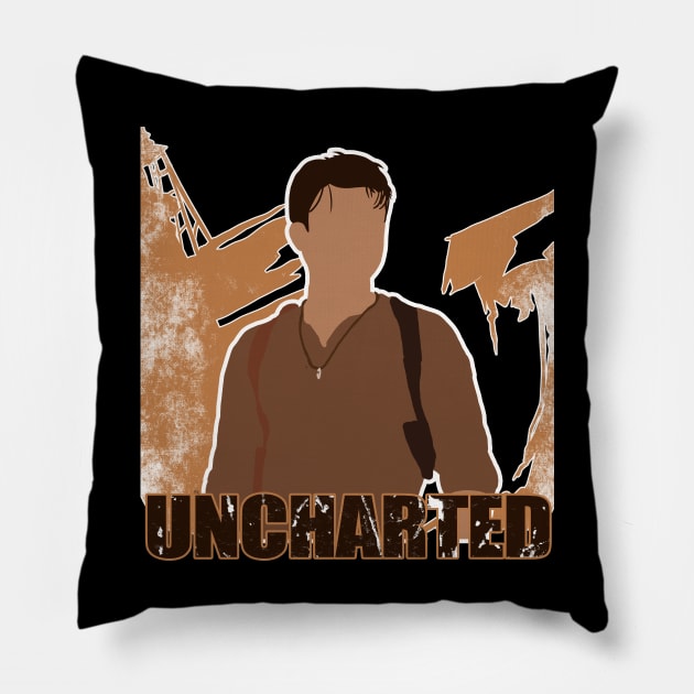 Uncharted Fan shirt Pillow by FreddyK