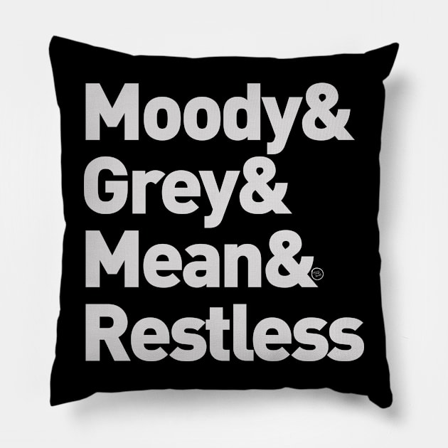 So Restless Indeed... Pillow by So Red The Poppy