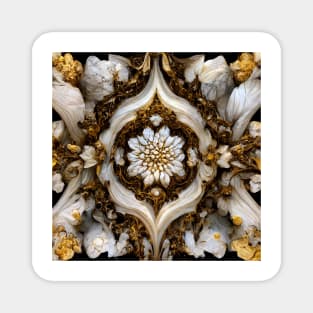 Baroque Parisian Marble III Magnet