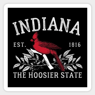 Indiana Cardinal Sticker