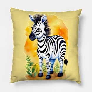 Cute Zebra Kids Pillow