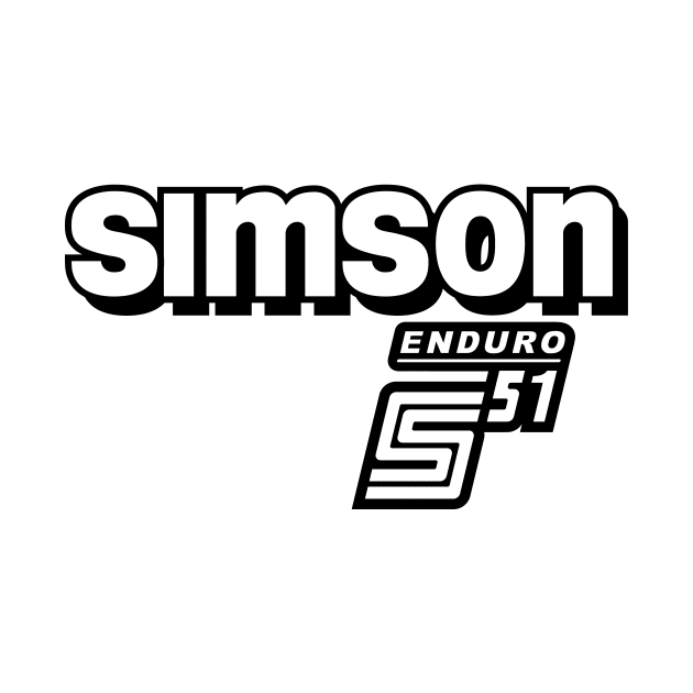 Simson S51 Enduro logo by GetThatCar