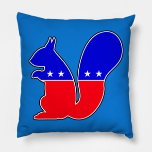 Third Party Politics Squirrel Pillow