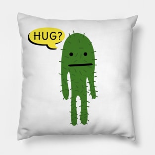 give a cactus some love Pillow
