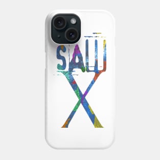 colourful SAW X ( saw 10 ) I Want To Play A Game movie billy puppet Phone Case