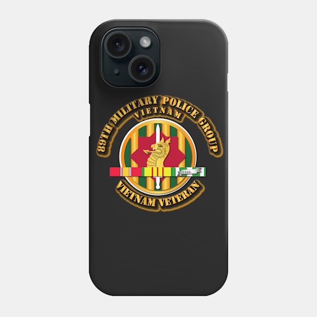 89th Military Police Group w Vietnam SVC Ribbons Phone Case by twix123844