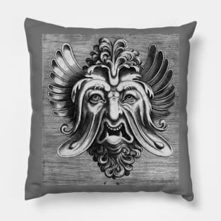 DEMON FACE (2) Pillow