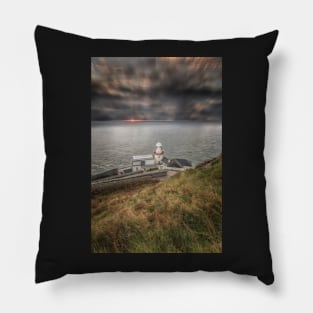 Wicklow Lighthouse - Ireland Pillow