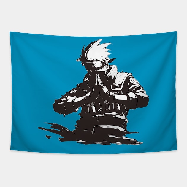 kakashi Tapestry by sample the dragon