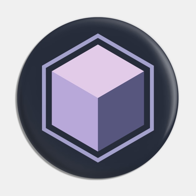 The Cube Pin by UmarGhouse