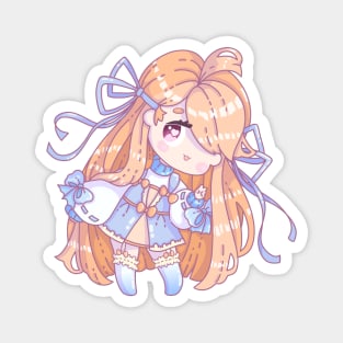 Adorable Chibi Girl Magnet