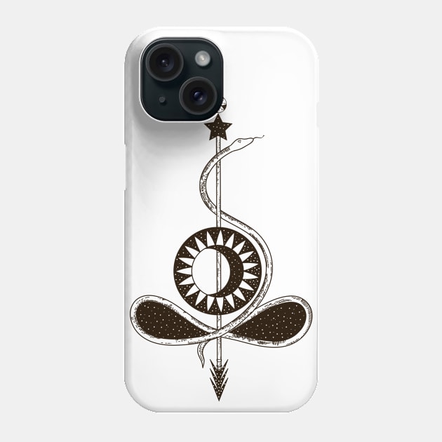 Snake Phone Case by Yeroma