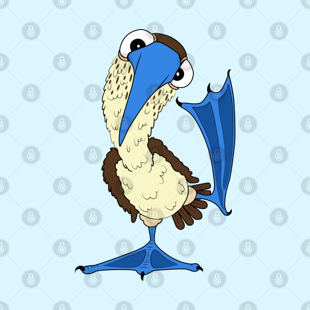 The Blue Footed Booby by Sarah Butler