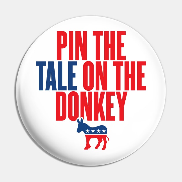 Pin the Tale on the Donkey Pin by VetoTheVote