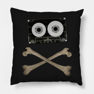 Mixtape and Oldscool Music Piracy Tape Cassette Pillow